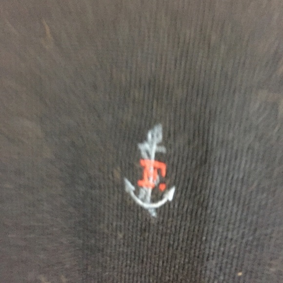 Facconable Sweater Sz L Black 100% Wool - Picture 4 of 7